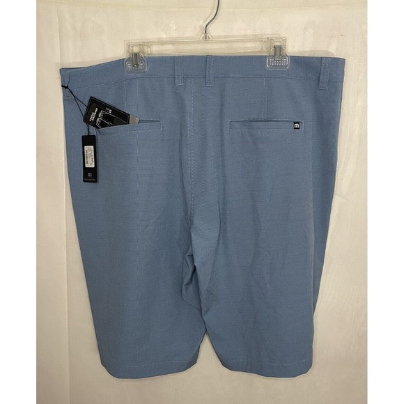 Travis Mathew Golf Shorts All In Men Size 40 Dusk Blue 1MS213 Brand New Tags - Picture 2 of 5